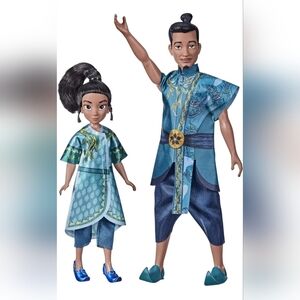 Disney's Raya And The Last Dragon, Young Raya And Chief Benja Exclusive Figure